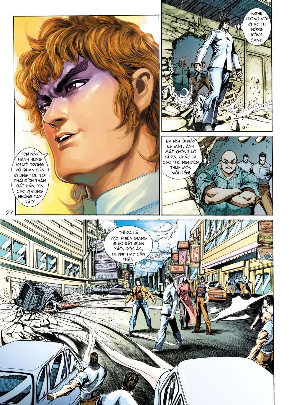 Truyện Tranh Tân Tác Long Hổ Môn trang 4