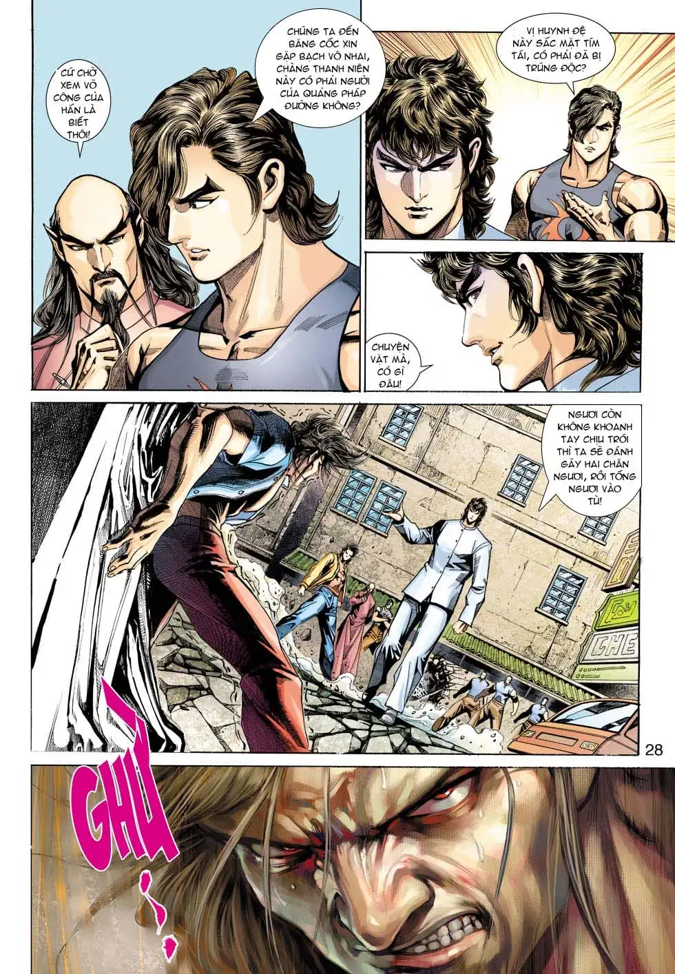 Truyện Tranh Tân Tác Long Hổ Môn trang 4