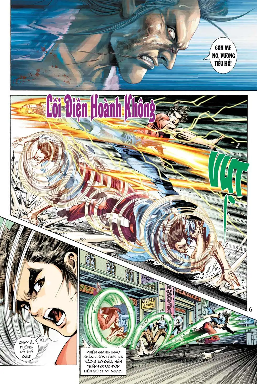 Truyện Tranh Tân Tác Long Hổ Môn trang 4