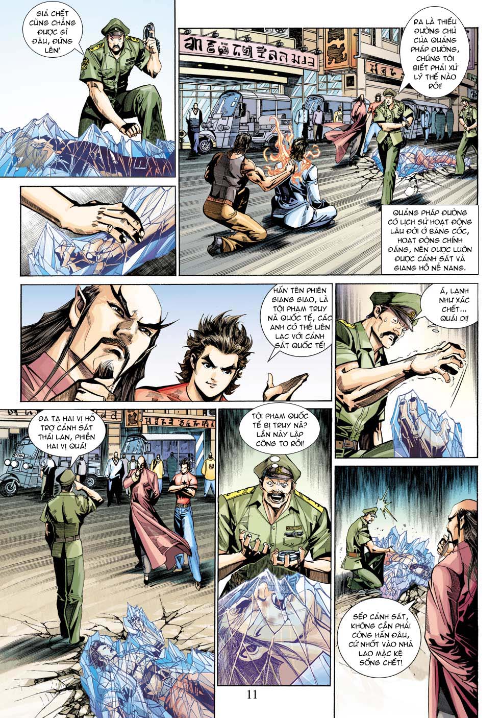 Truyện Tranh Tân Tác Long Hổ Môn trang 4