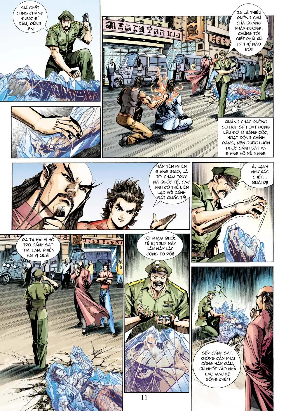 Truyện Tranh Tân Tác Long Hổ Môn trang 4