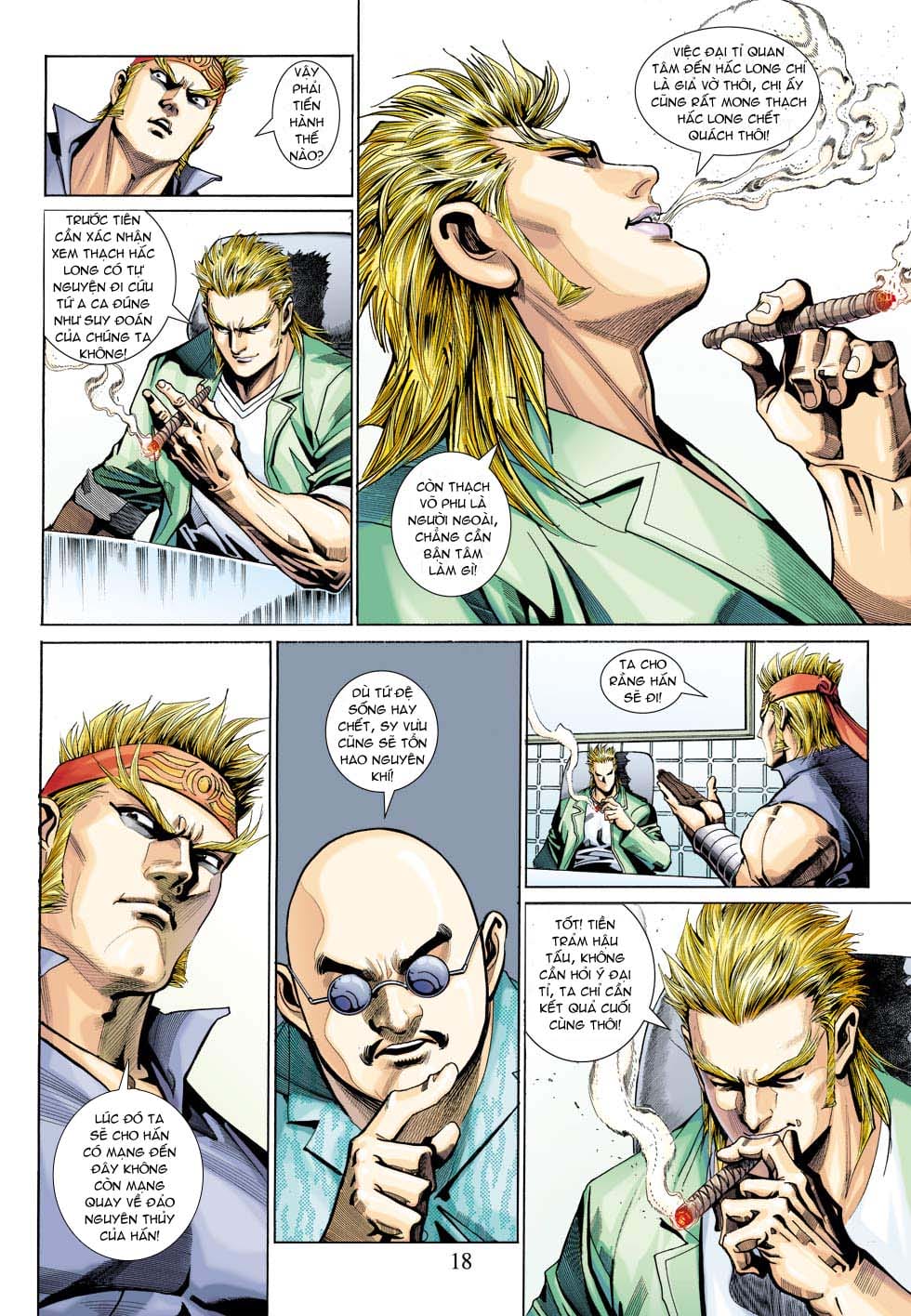 Truyện Tranh Tân Tác Long Hổ Môn trang 4