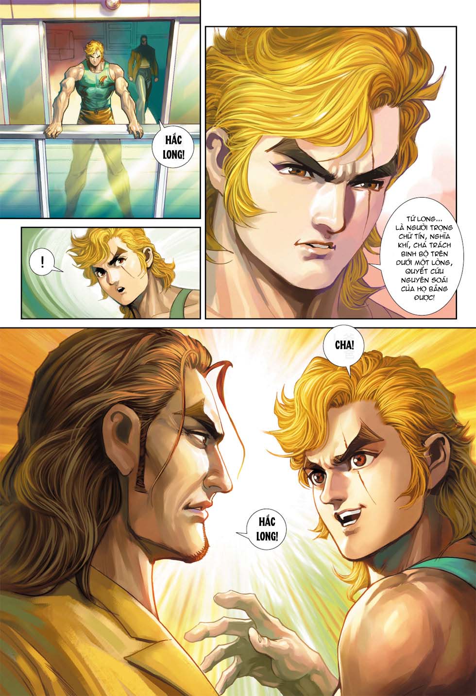 Truyện Tranh Tân Tác Long Hổ Môn trang 4