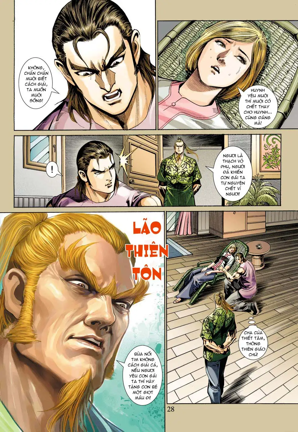 Truyện Tranh Tân Tác Long Hổ Môn trang 4