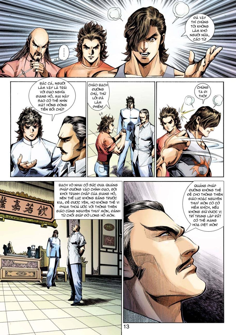 Truyện Tranh Tân Tác Long Hổ Môn trang 4