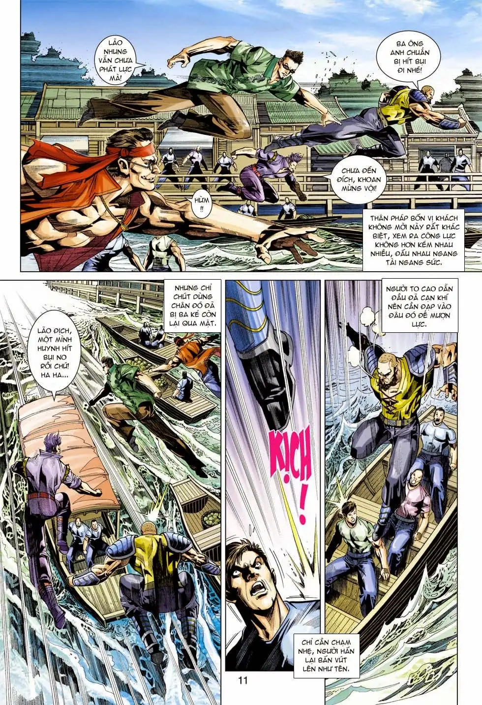 Truyện Tranh Tân Tác Long Hổ Môn trang 4