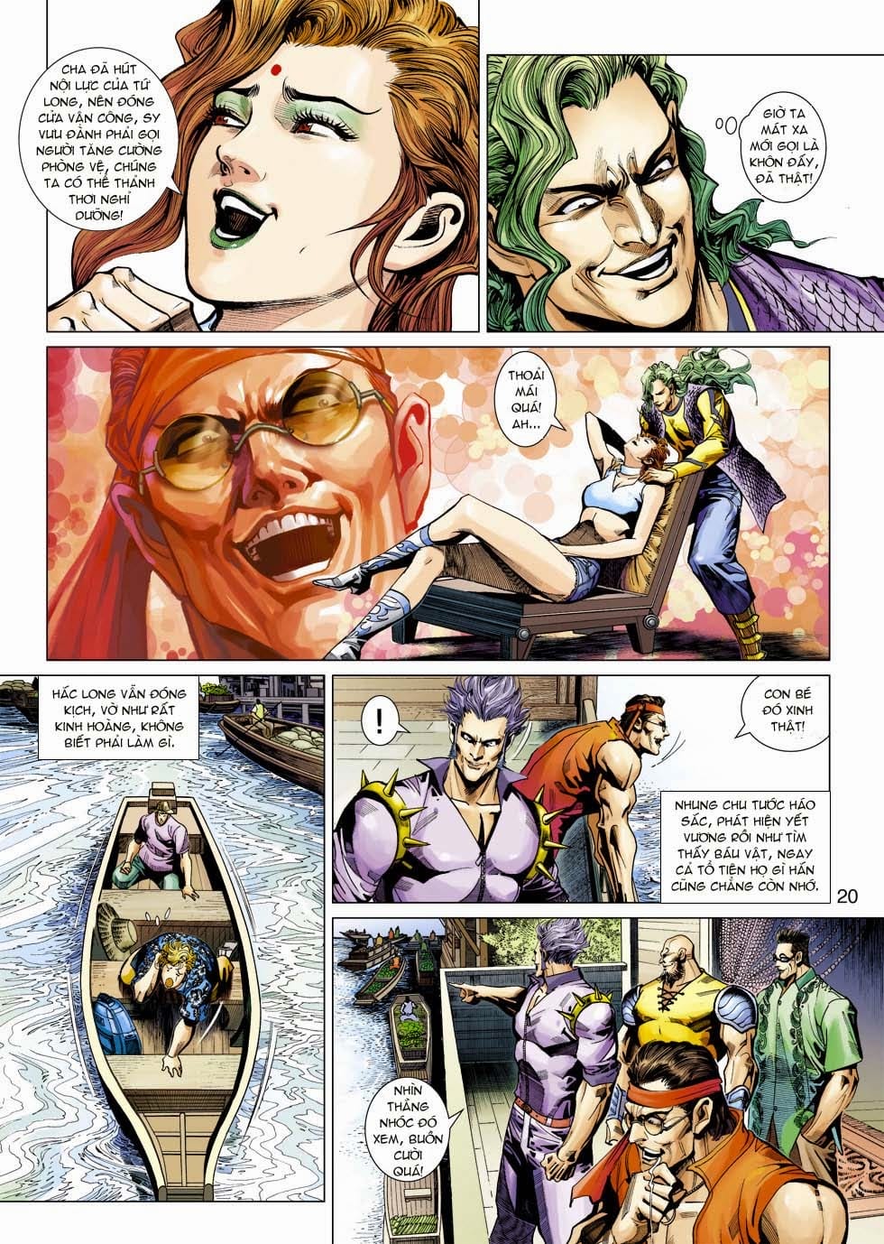 Truyện Tranh Tân Tác Long Hổ Môn trang 4
