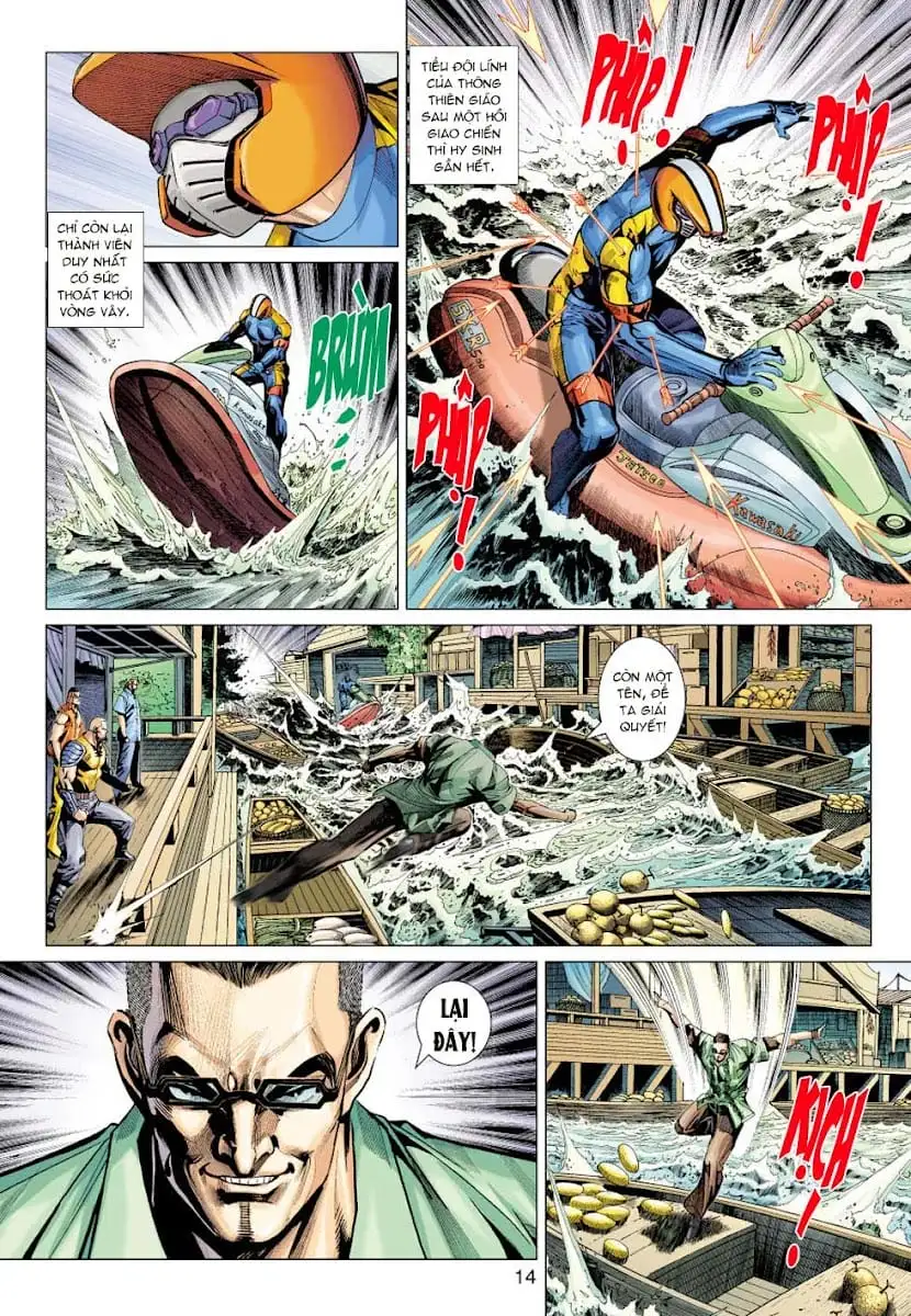 Truyện Tranh Tân Tác Long Hổ Môn trang 4