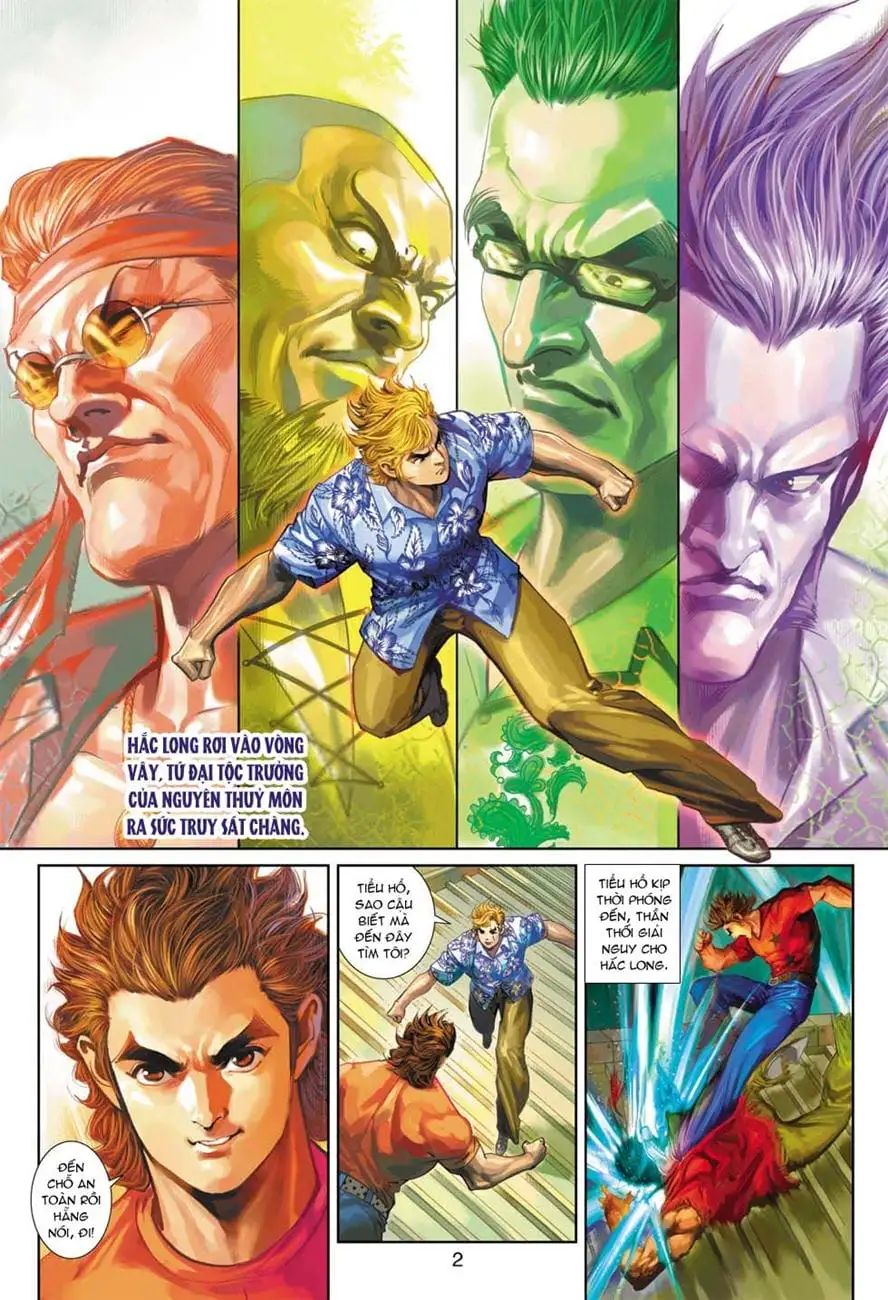 Truyện Tranh Tân Tác Long Hổ Môn trang 4