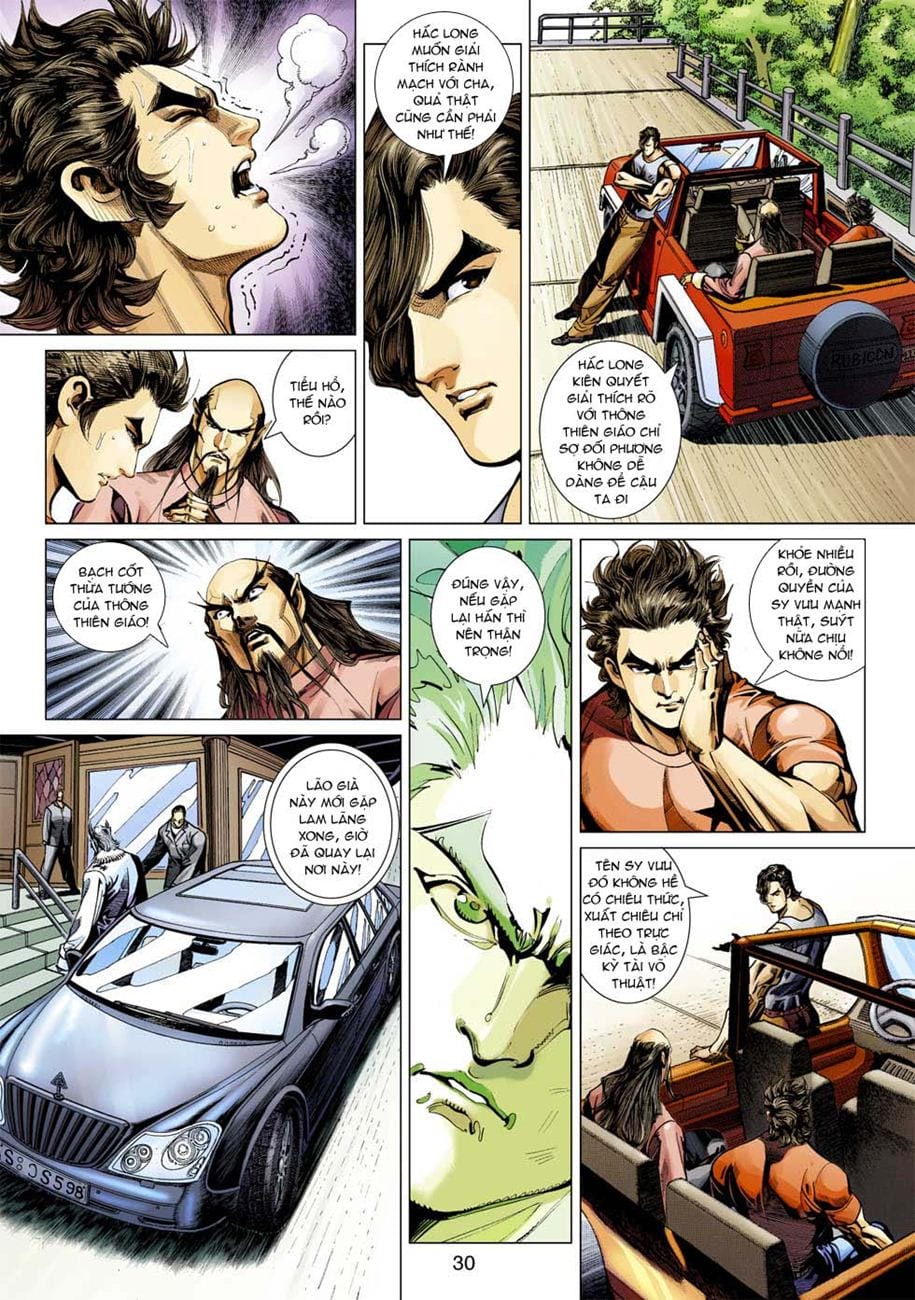 Truyện Tranh Tân Tác Long Hổ Môn trang 4