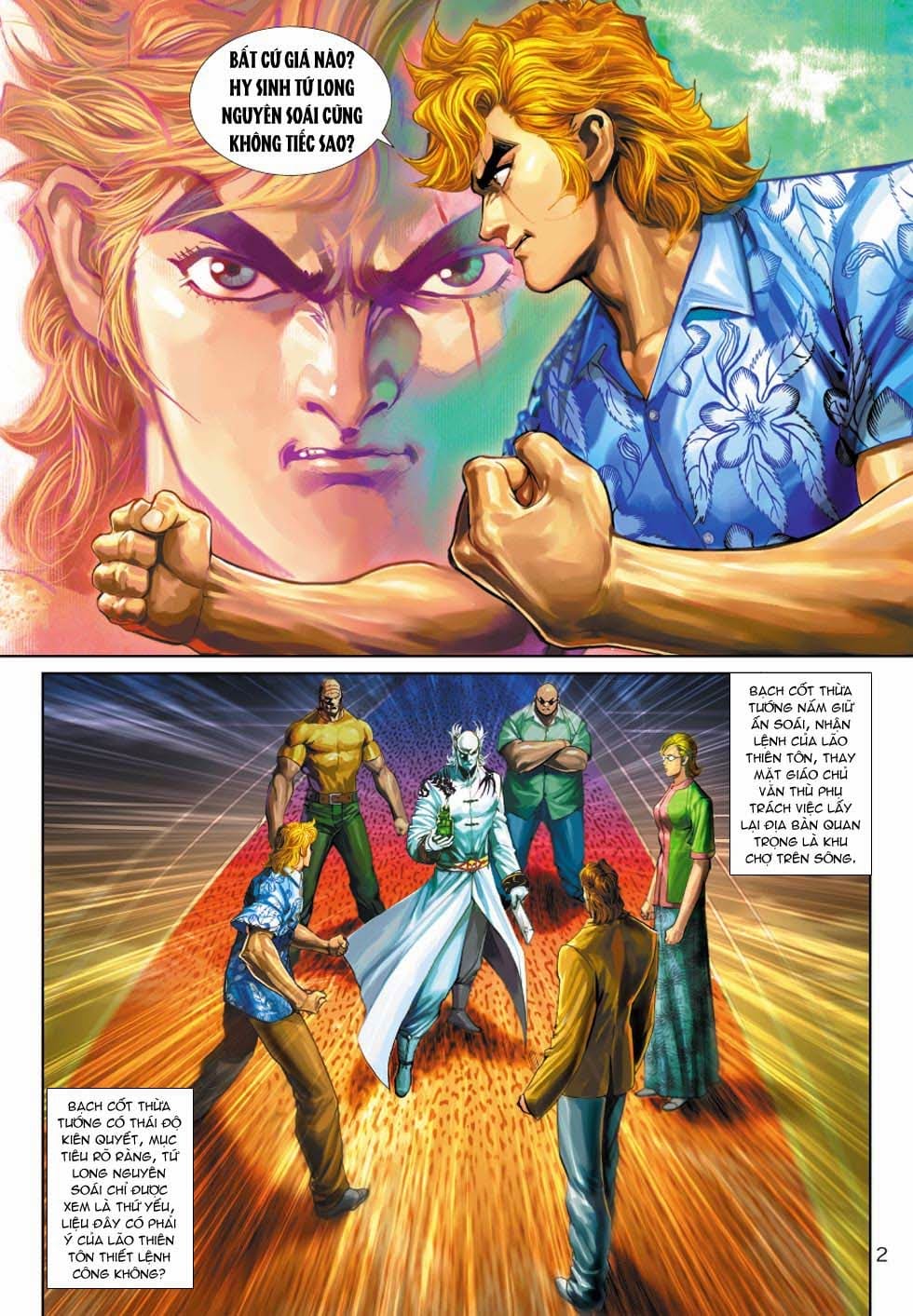 Truyện Tranh Tân Tác Long Hổ Môn trang 4