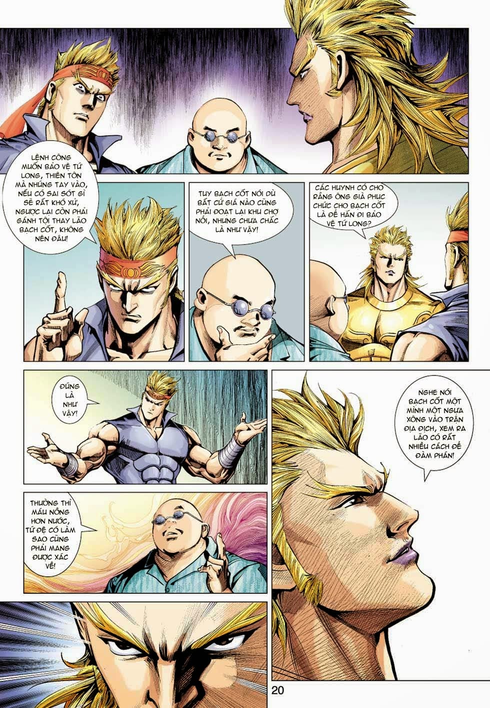 Truyện Tranh Tân Tác Long Hổ Môn trang 4