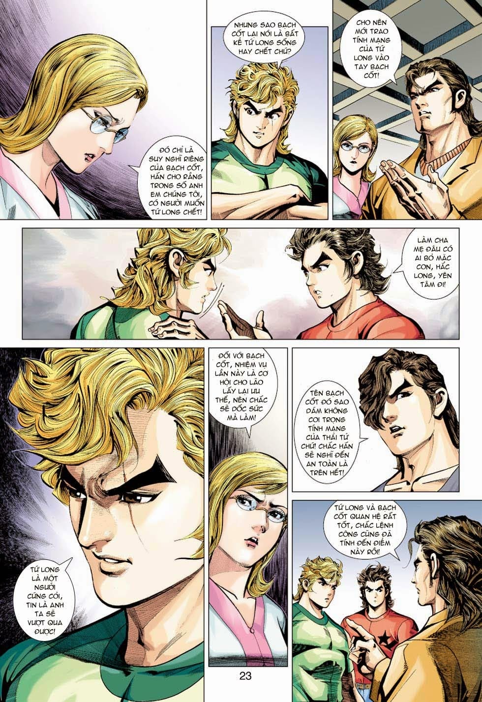 Truyện Tranh Tân Tác Long Hổ Môn trang 4