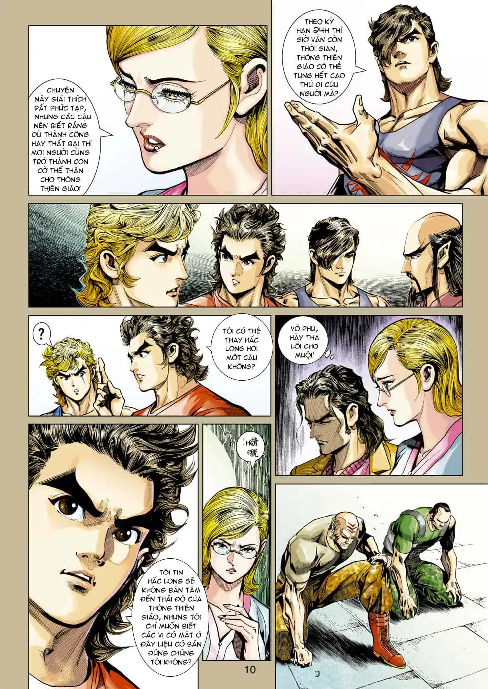 Truyện Tranh Tân Tác Long Hổ Môn trang 4