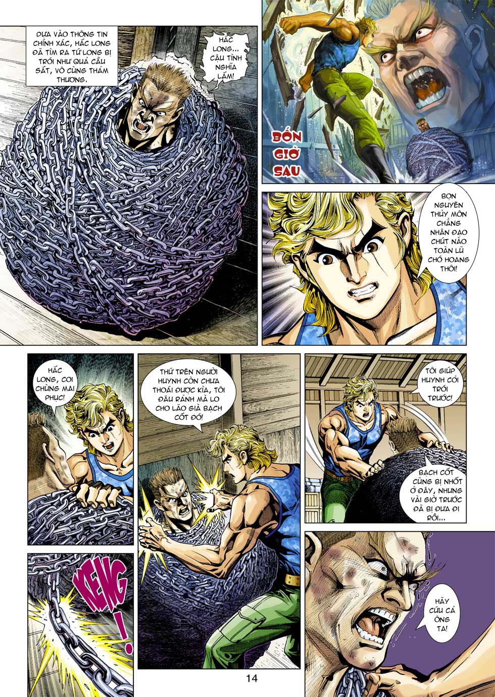 Truyện Tranh Tân Tác Long Hổ Môn trang 4