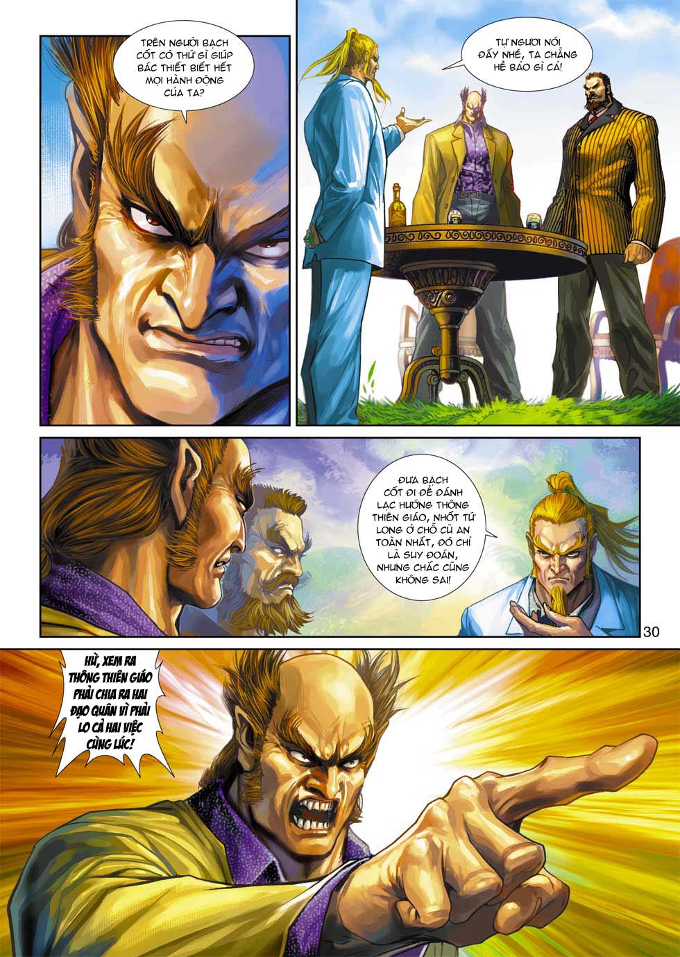 Truyện Tranh Tân Tác Long Hổ Môn trang 4