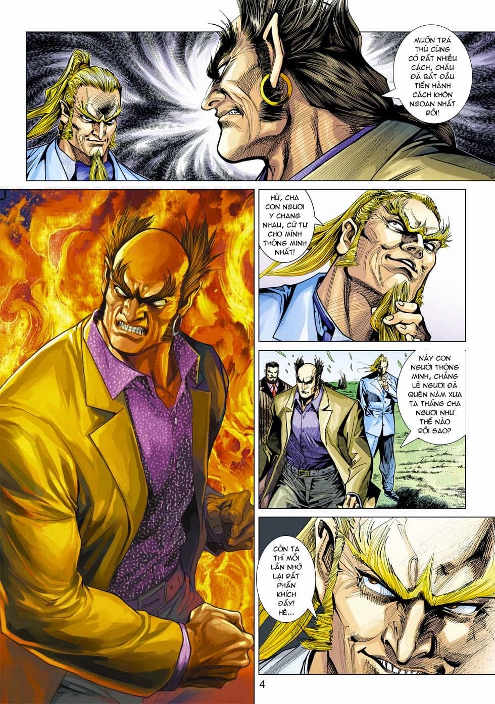 Truyện Tranh Tân Tác Long Hổ Môn trang 4