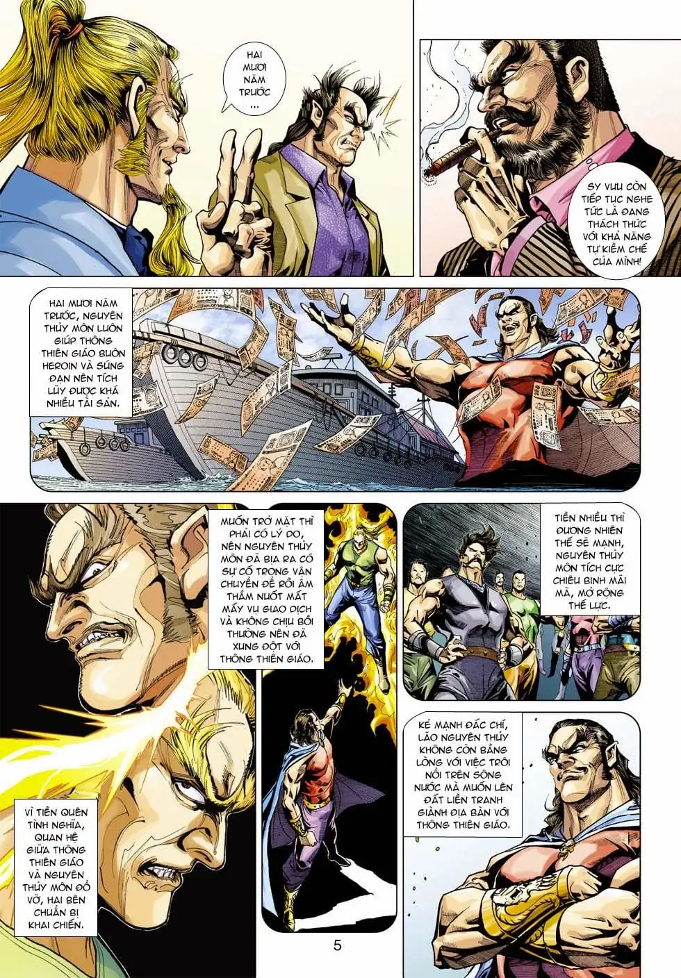 Truyện Tranh Tân Tác Long Hổ Môn trang 4