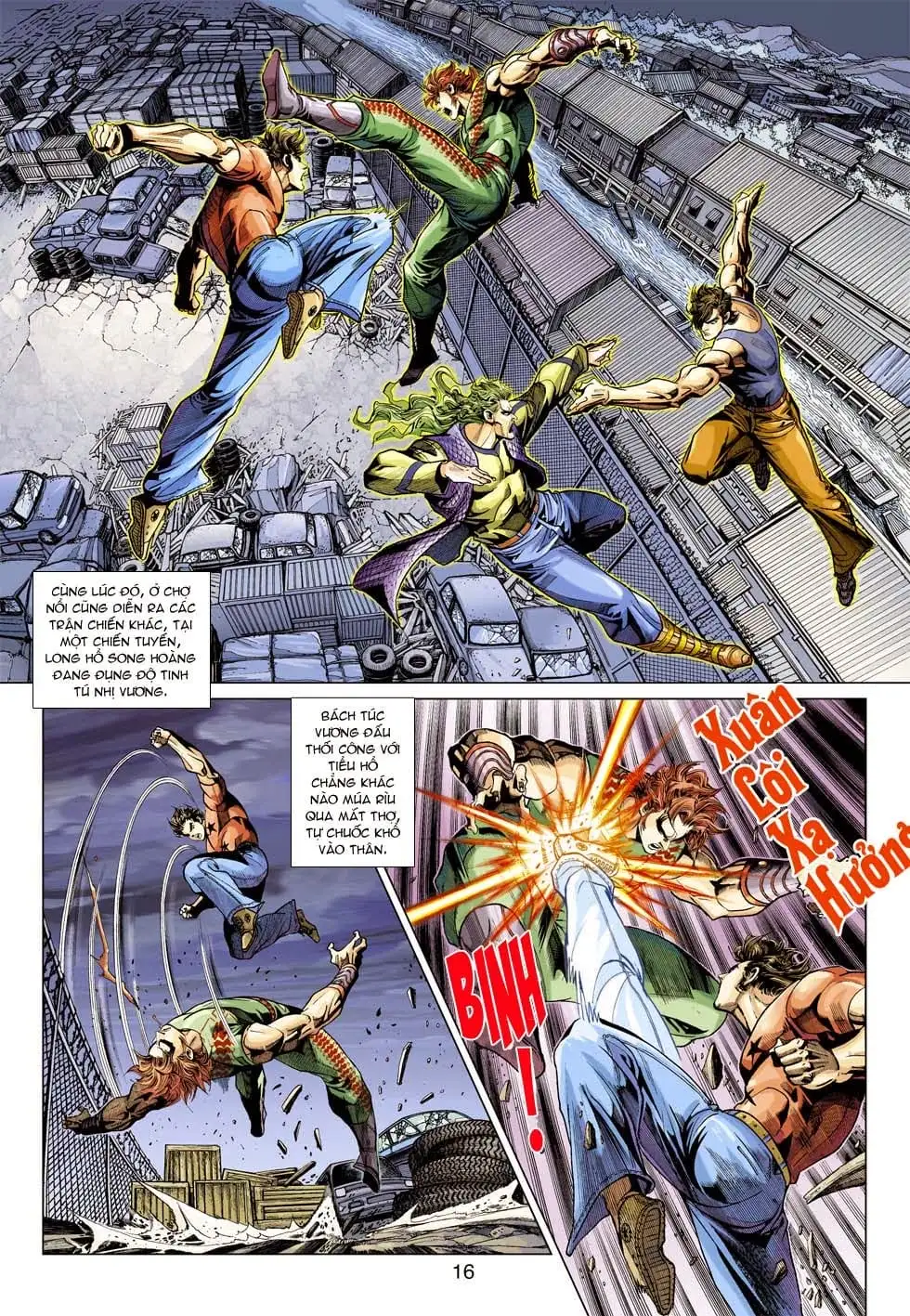 Truyện Tranh Tân Tác Long Hổ Môn trang 4