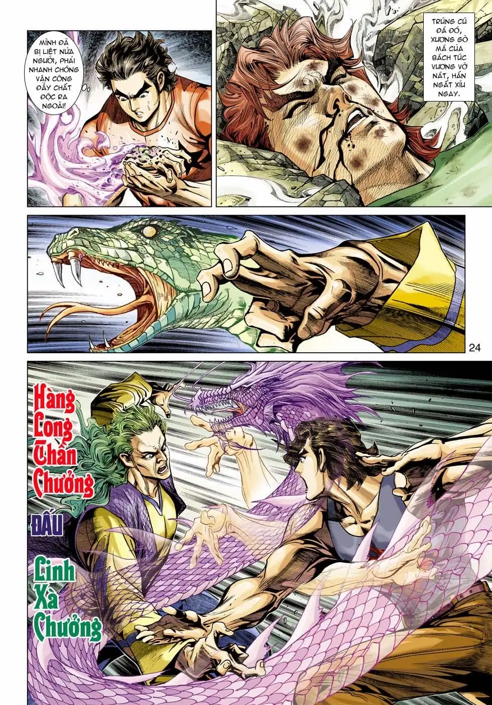 Truyện Tranh Tân Tác Long Hổ Môn trang 4
