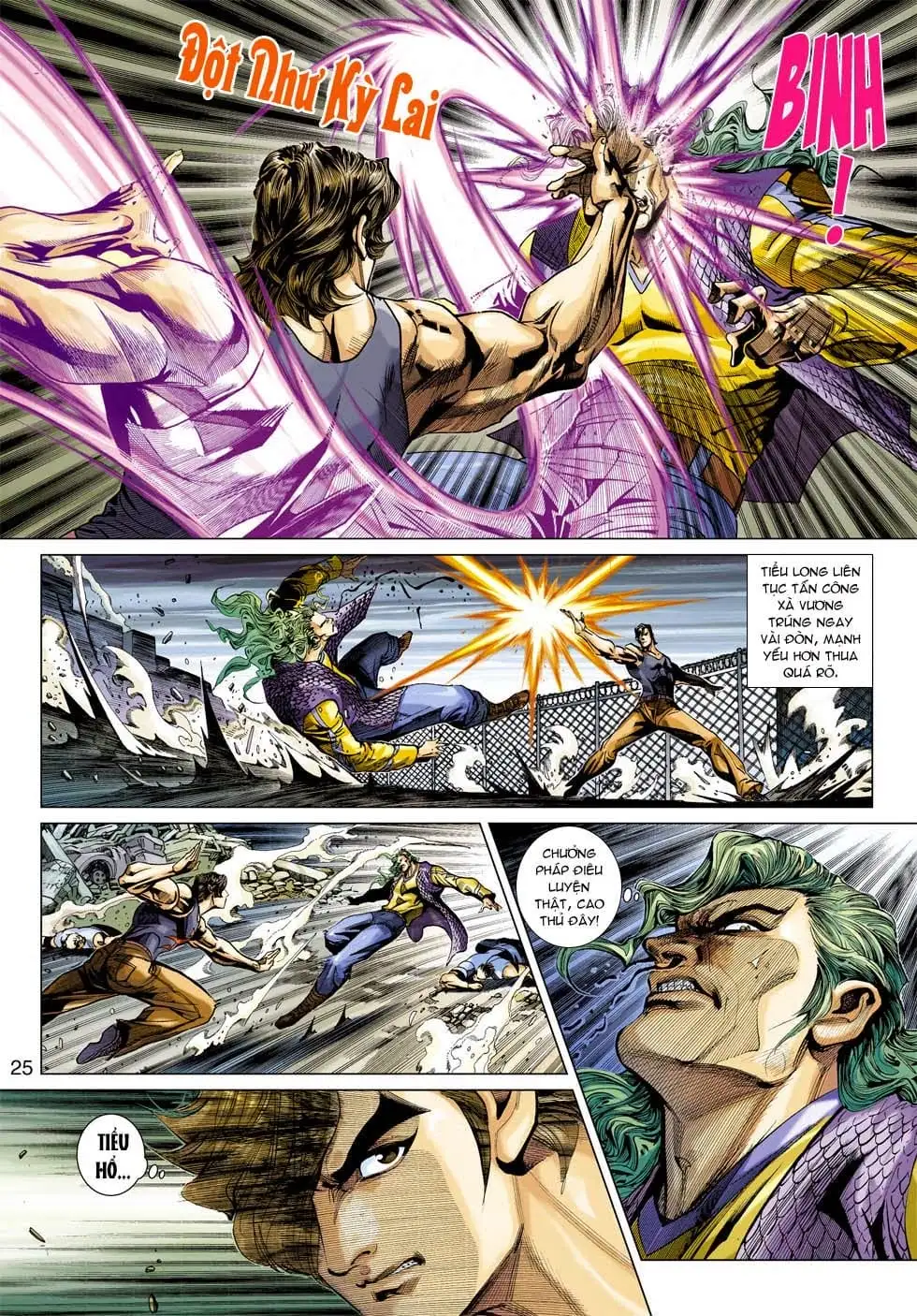 Truyện Tranh Tân Tác Long Hổ Môn trang 4