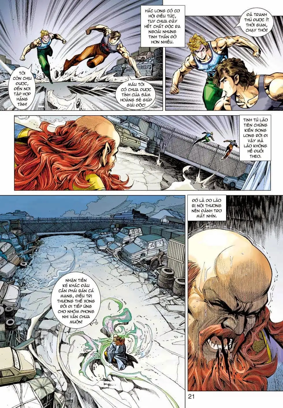 Truyện Tranh Tân Tác Long Hổ Môn trang 4