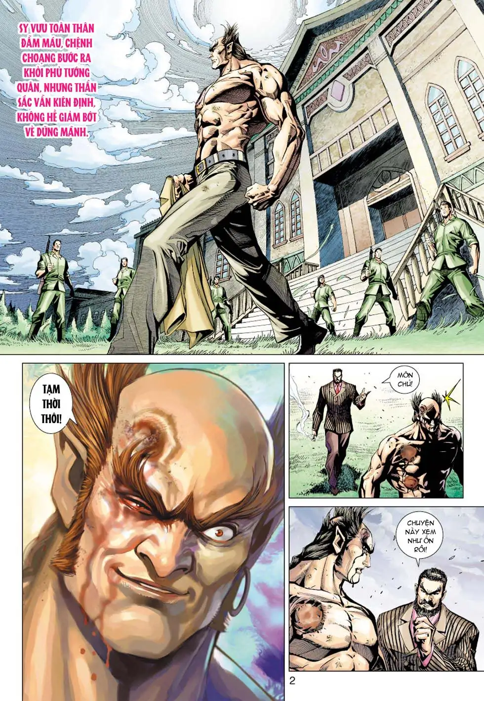 Truyện Tranh Tân Tác Long Hổ Môn trang 4