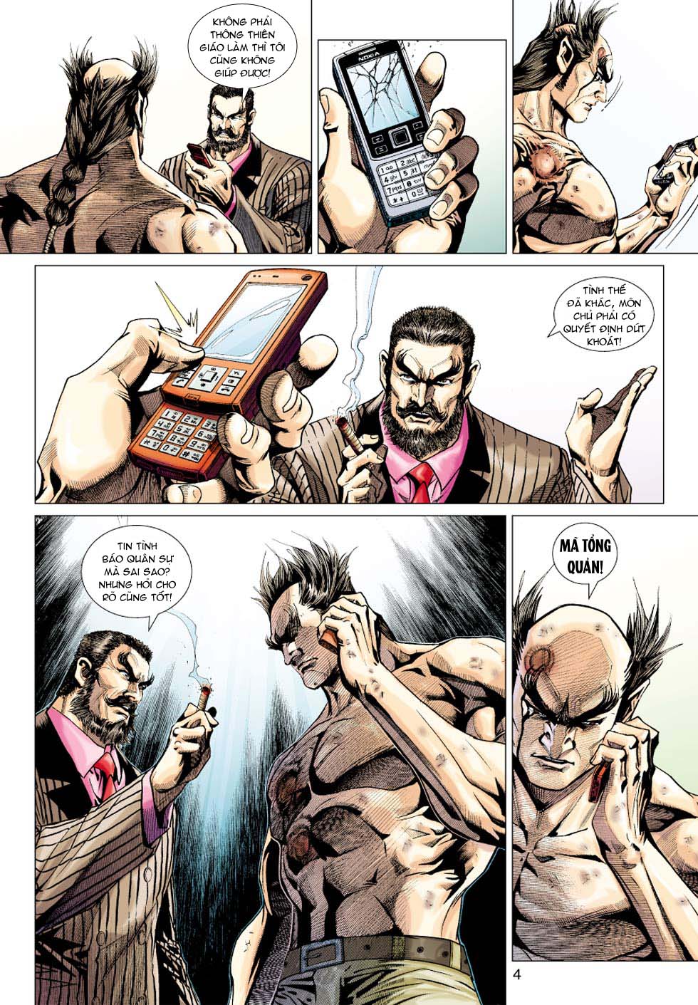 Truyện Tranh Tân Tác Long Hổ Môn trang 4