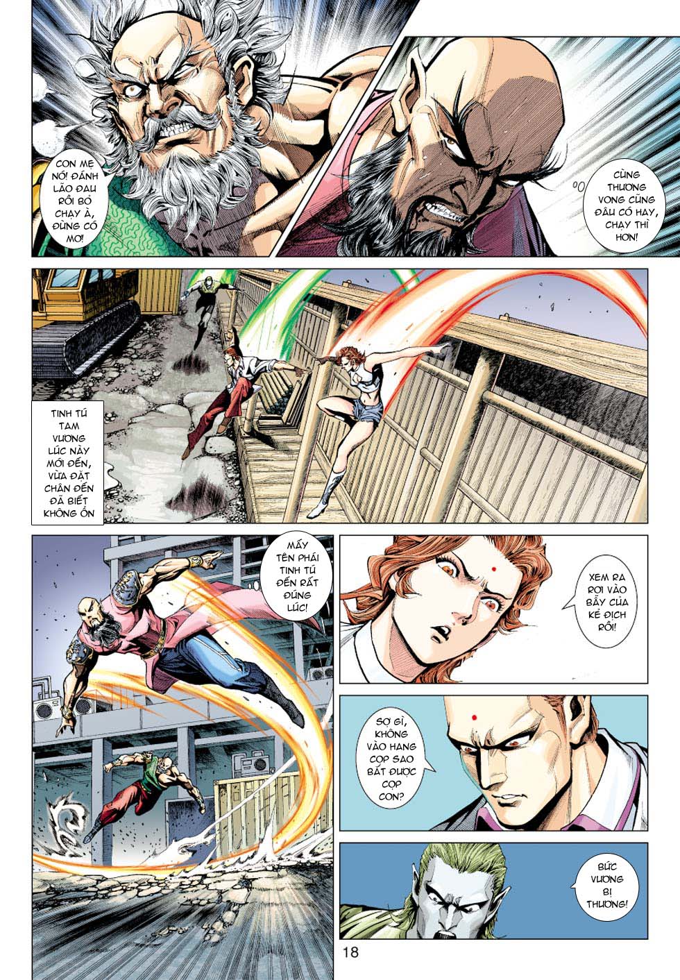 Truyện Tranh Tân Tác Long Hổ Môn trang 4