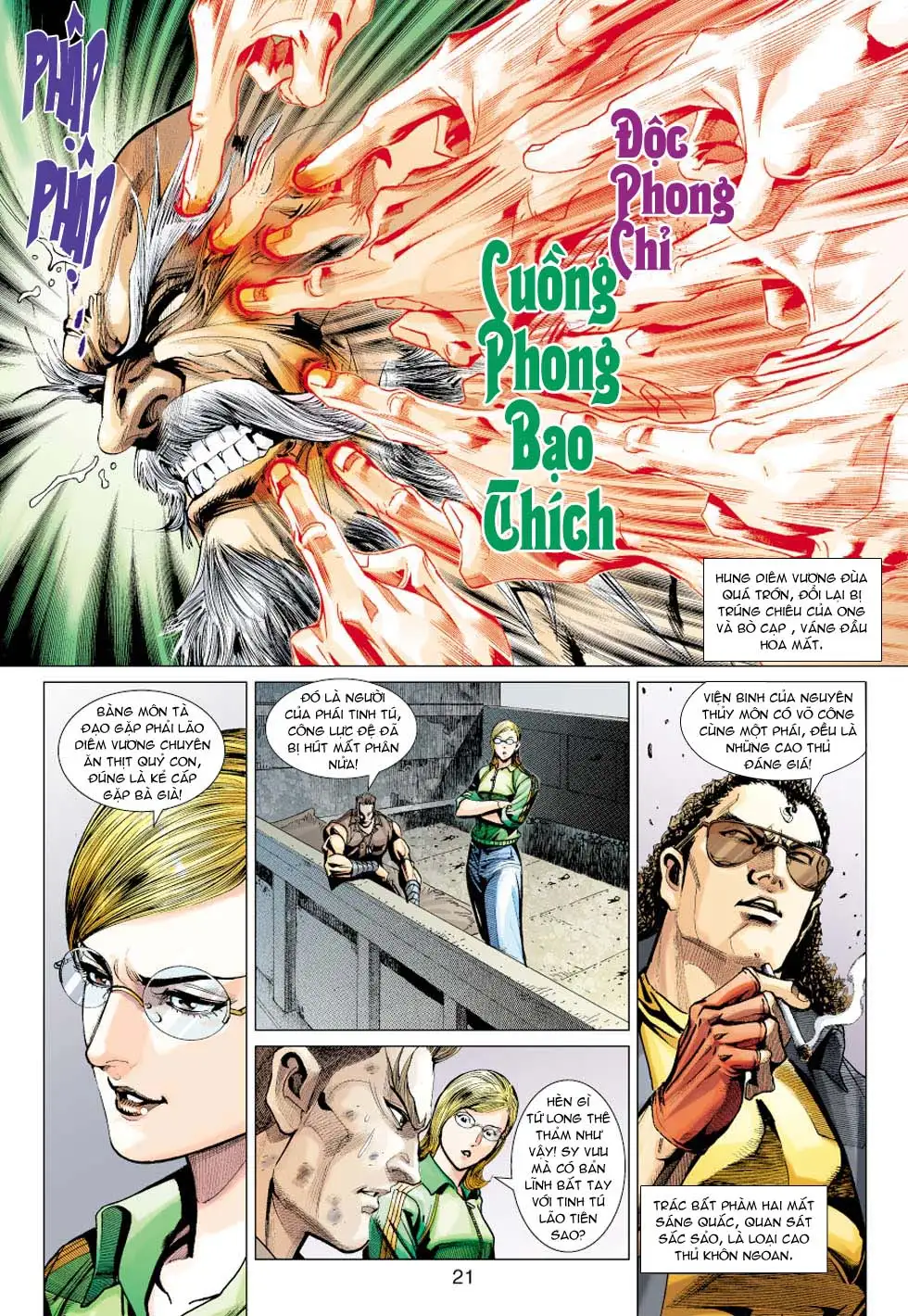 Truyện Tranh Tân Tác Long Hổ Môn trang 4