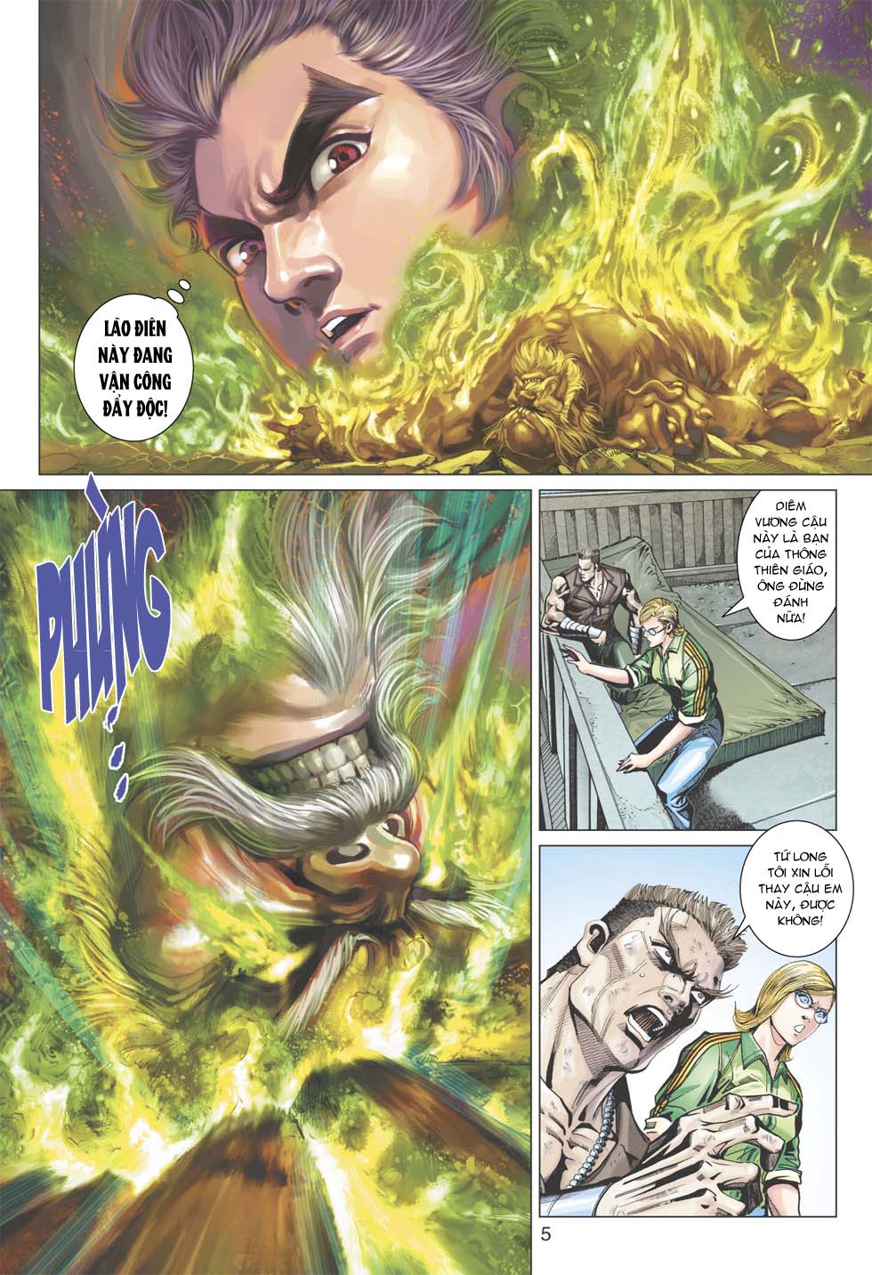 Truyện Tranh Tân Tác Long Hổ Môn trang 4