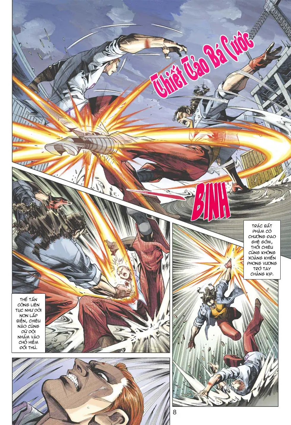 Truyện Tranh Tân Tác Long Hổ Môn trang 4