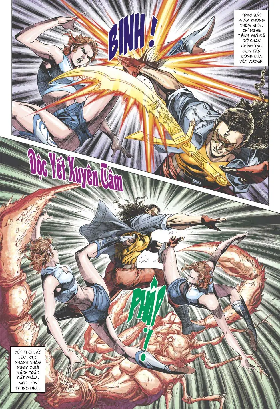 Truyện Tranh Tân Tác Long Hổ Môn trang 4