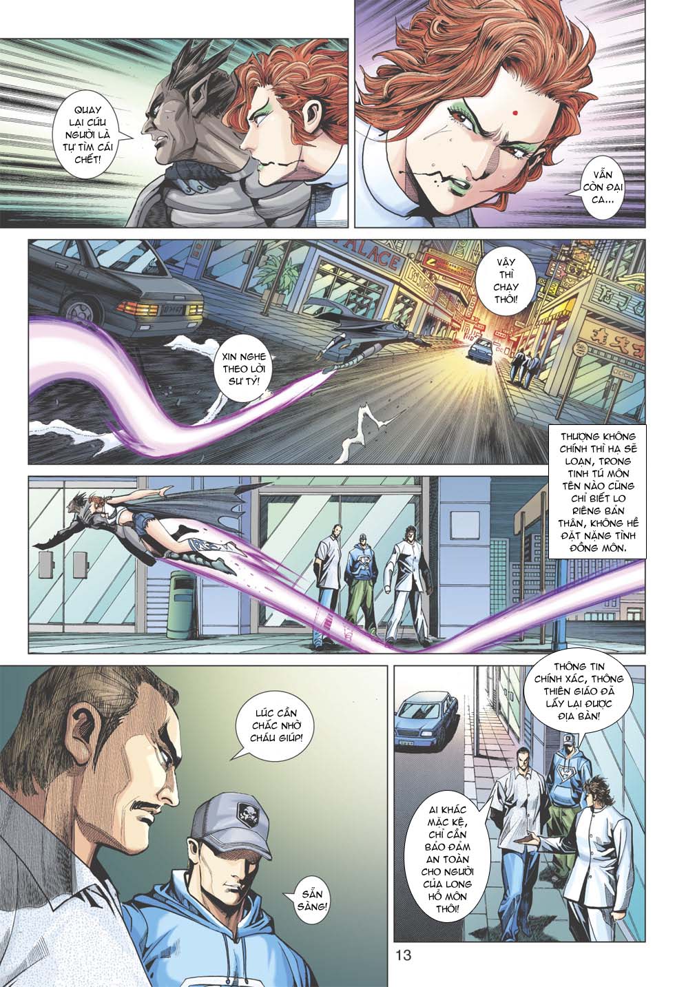 Truyện Tranh Tân Tác Long Hổ Môn trang 4