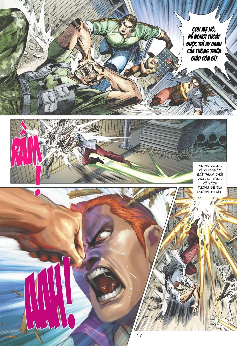 Truyện Tranh Tân Tác Long Hổ Môn trang 4