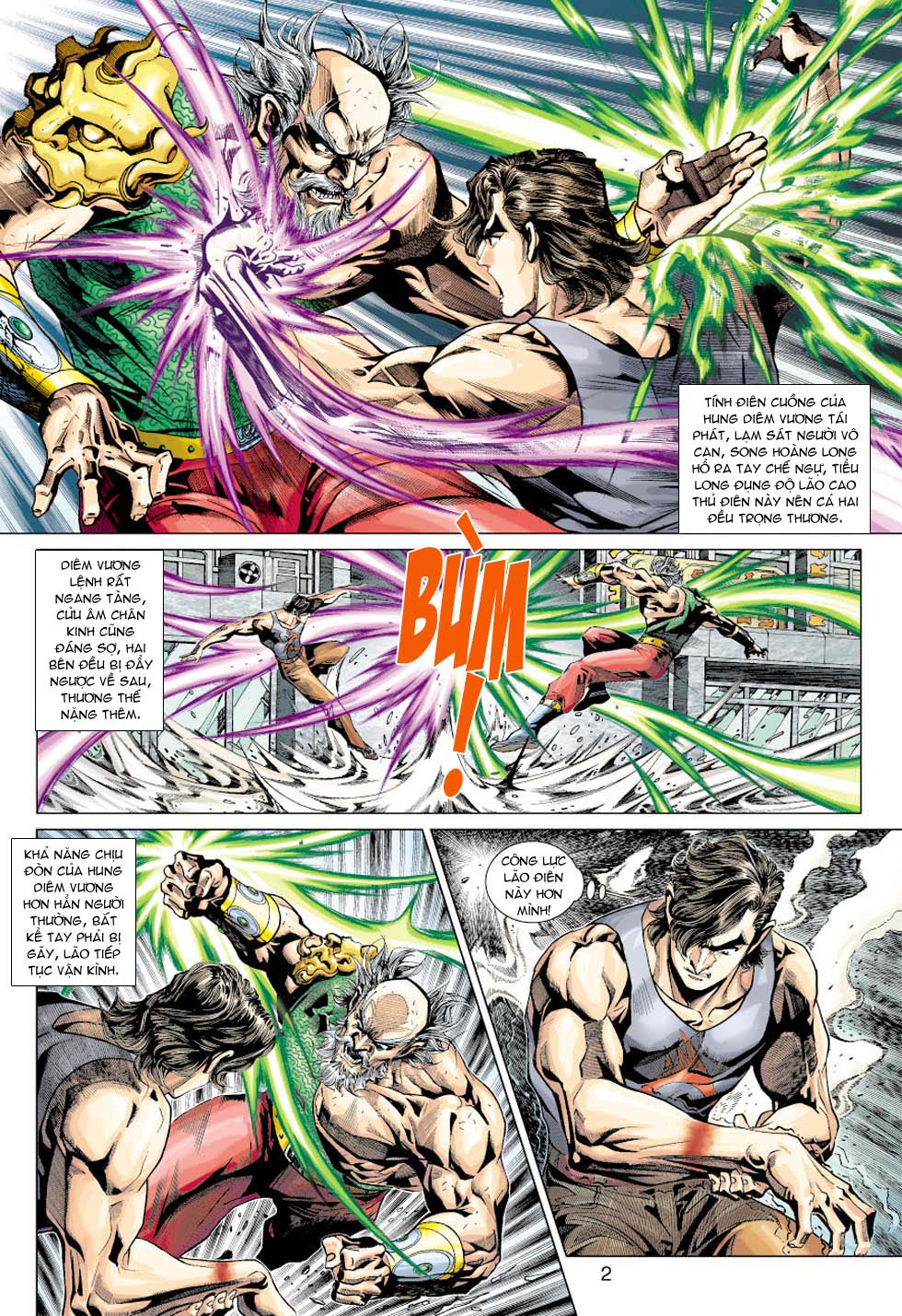 Truyện Tranh Tân Tác Long Hổ Môn trang 4