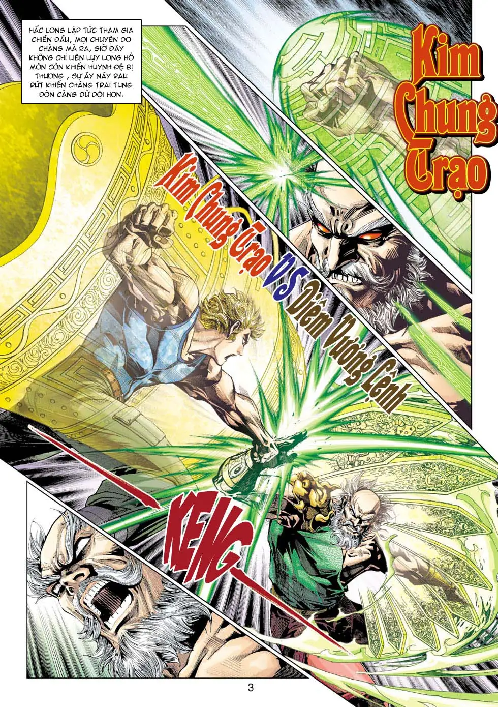 Truyện Tranh Tân Tác Long Hổ Môn trang 4