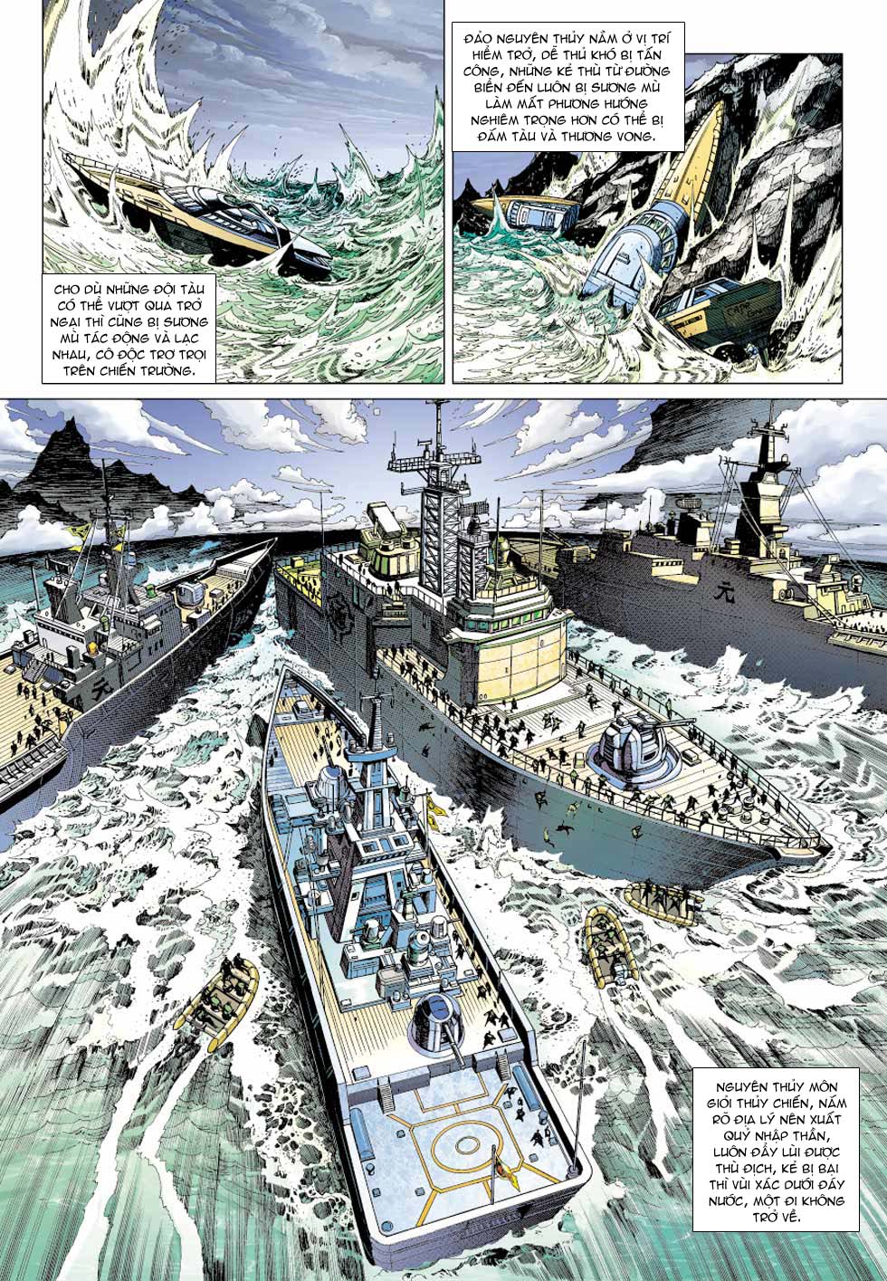 Truyện Tranh Tân Tác Long Hổ Môn trang 4