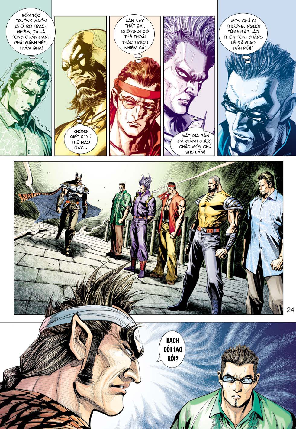 Truyện Tranh Tân Tác Long Hổ Môn trang 4