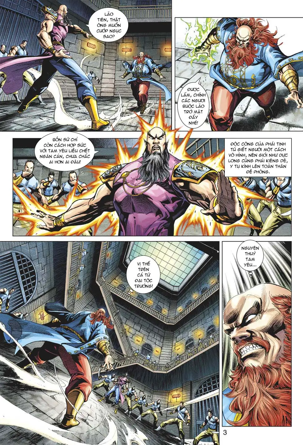 Truyện Tranh Tân Tác Long Hổ Môn trang 4
