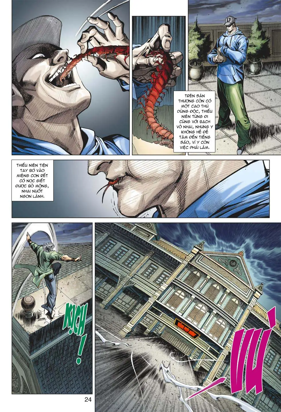 Truyện Tranh Tân Tác Long Hổ Môn trang 4