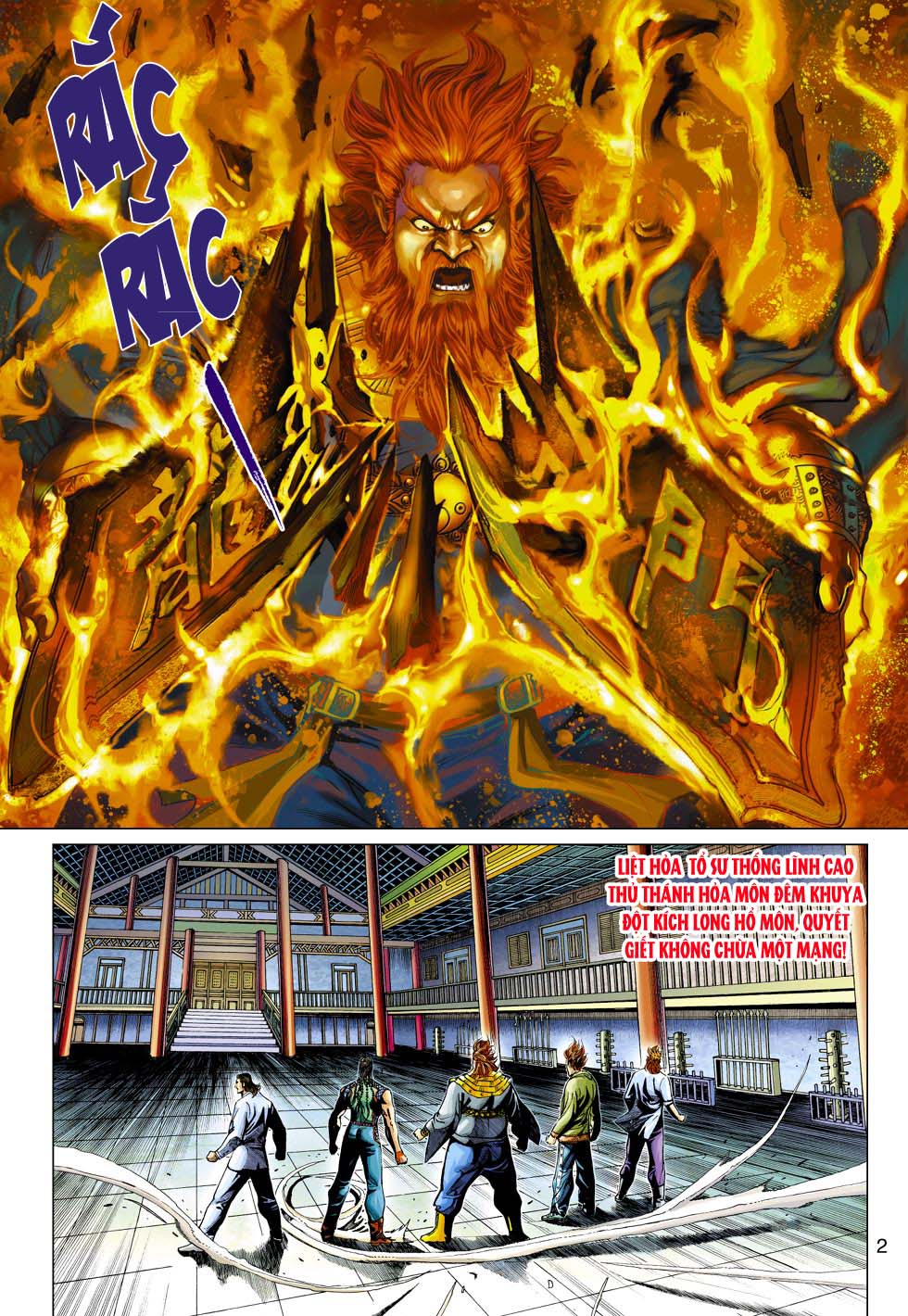 Truyện Tranh Tân Tác Long Hổ Môn trang 4