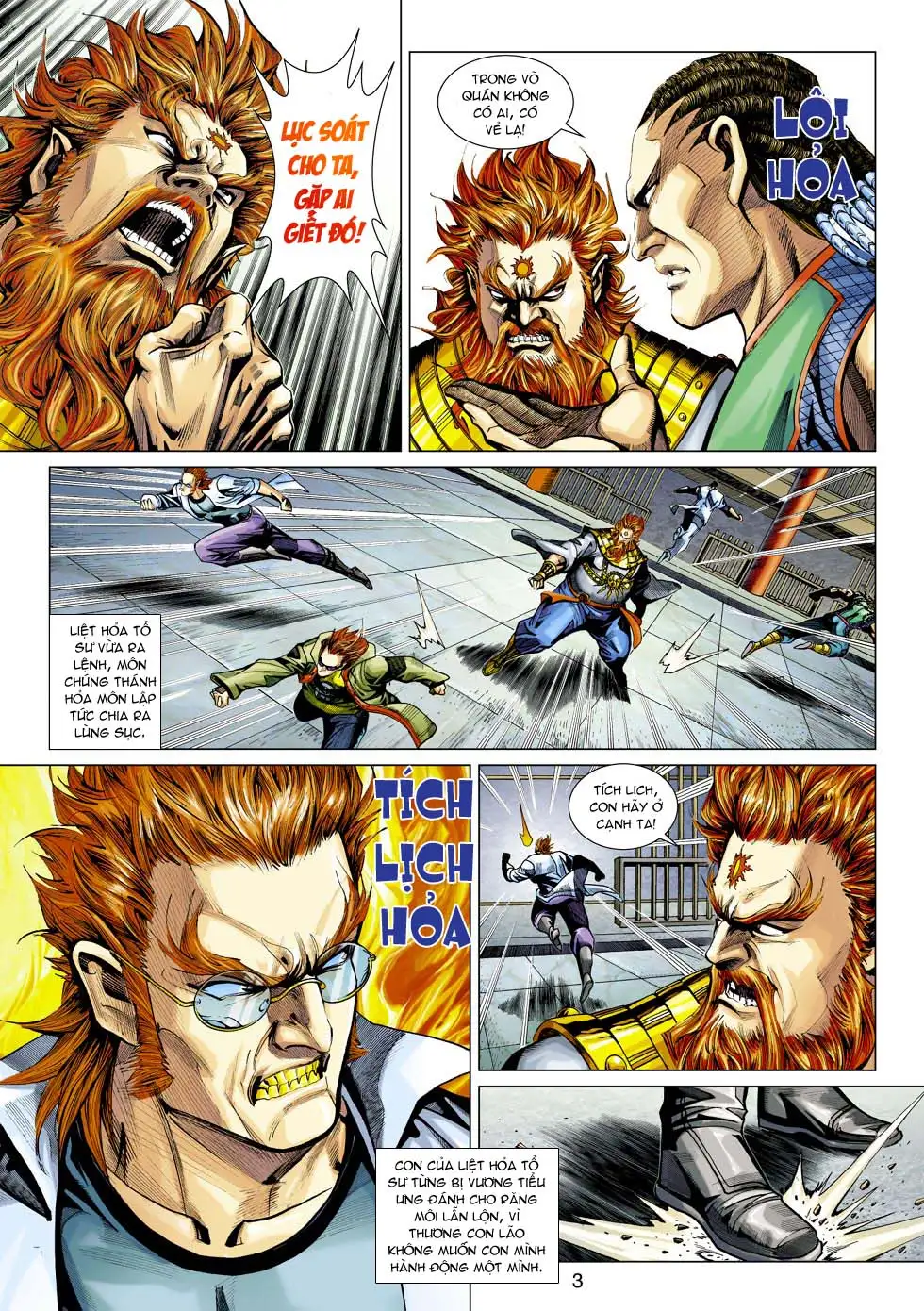 Truyện Tranh Tân Tác Long Hổ Môn trang 4