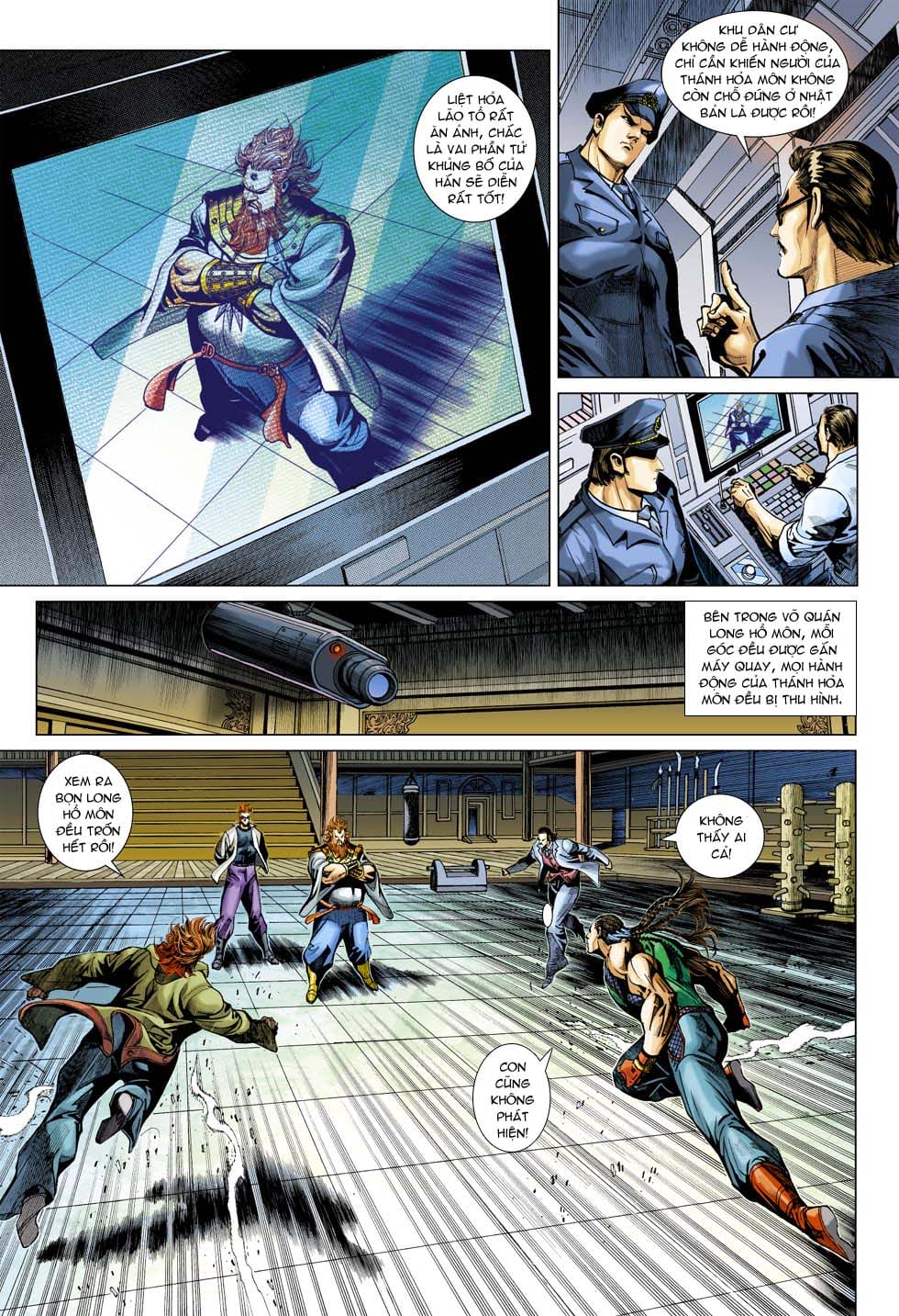 Truyện Tranh Tân Tác Long Hổ Môn trang 4