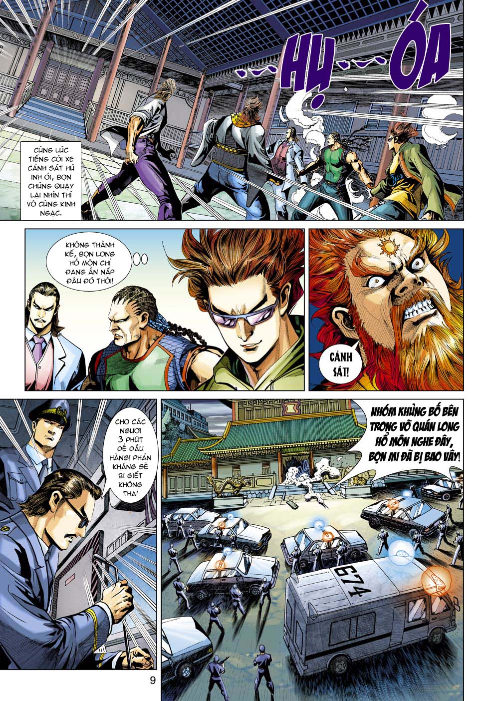 Truyện Tranh Tân Tác Long Hổ Môn trang 4