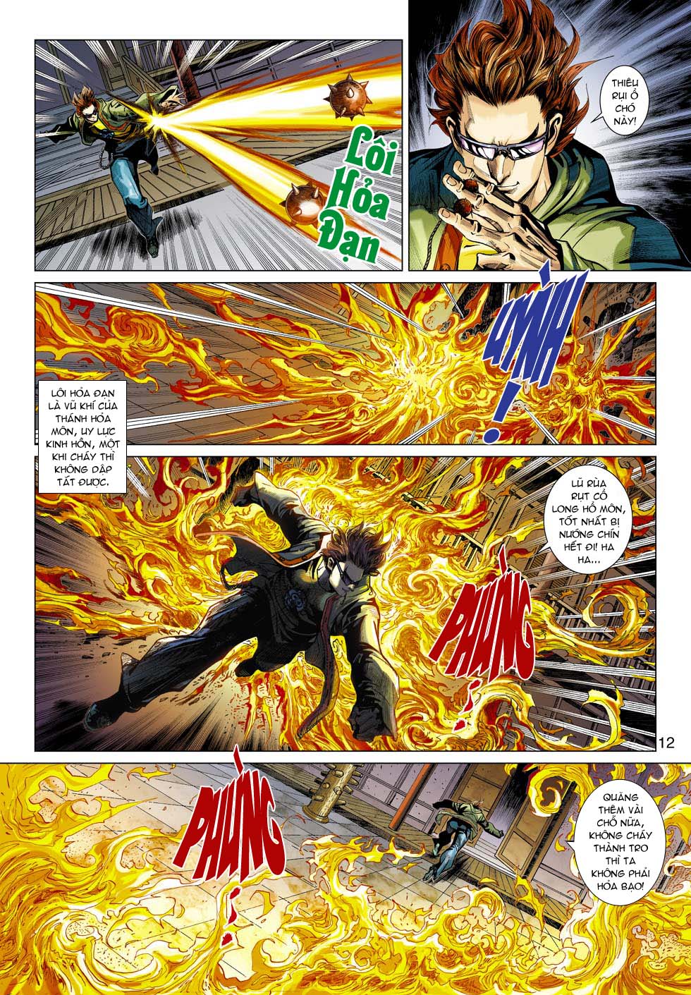 Truyện Tranh Tân Tác Long Hổ Môn trang 4