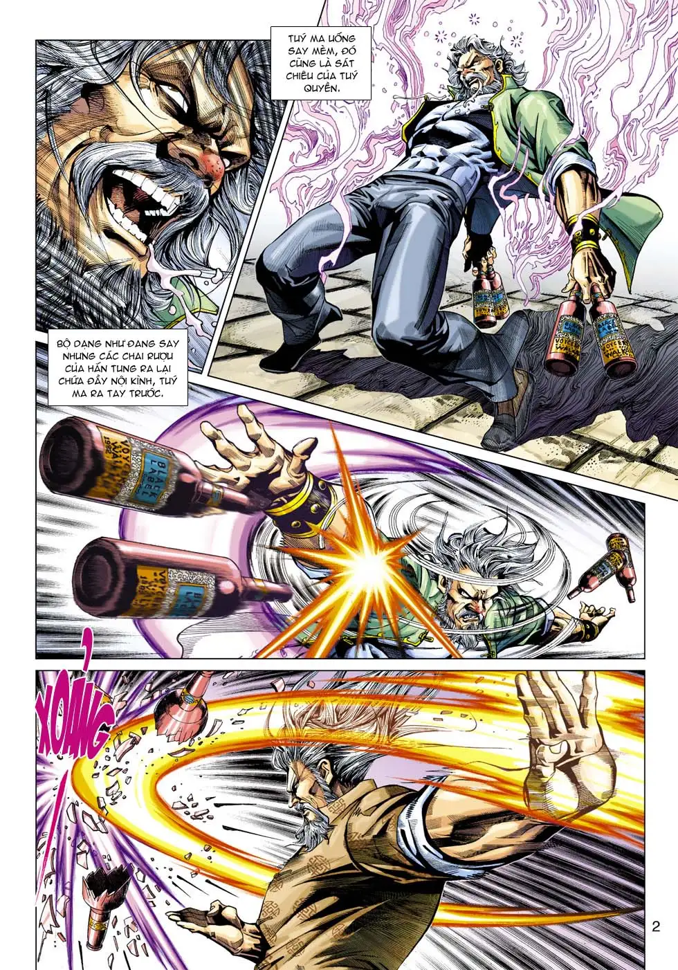 Truyện Tranh Tân Tác Long Hổ Môn trang 4