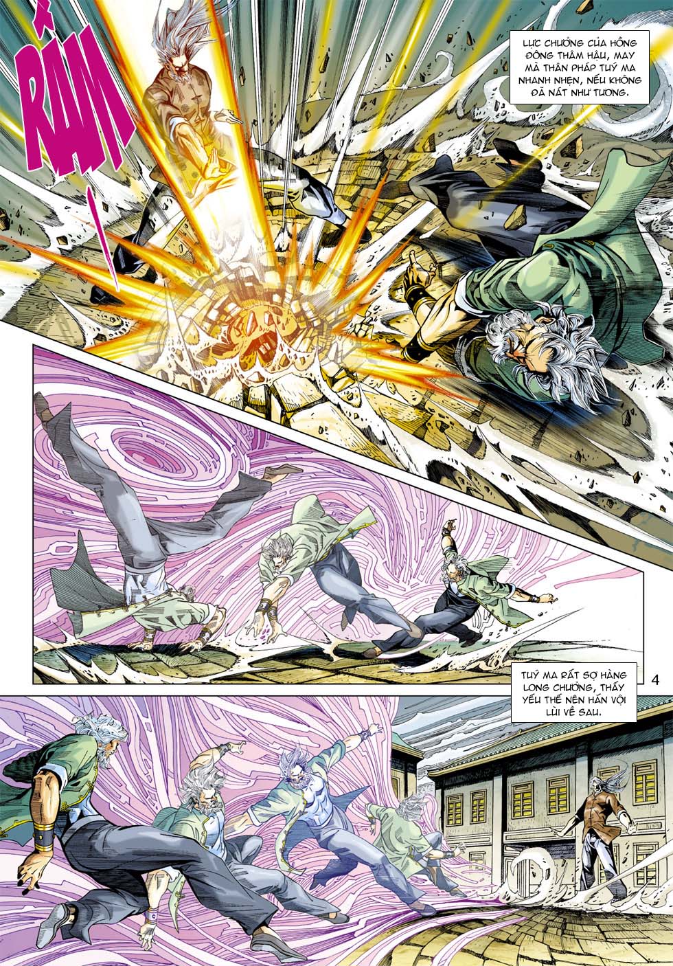 Truyện Tranh Tân Tác Long Hổ Môn trang 4