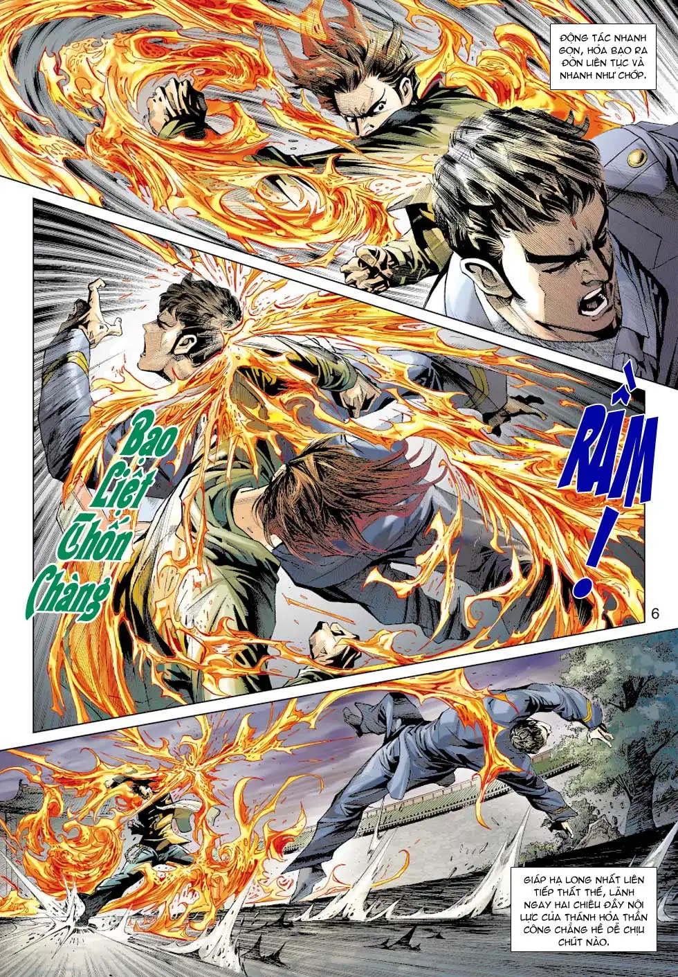 Truyện Tranh Tân Tác Long Hổ Môn trang 4