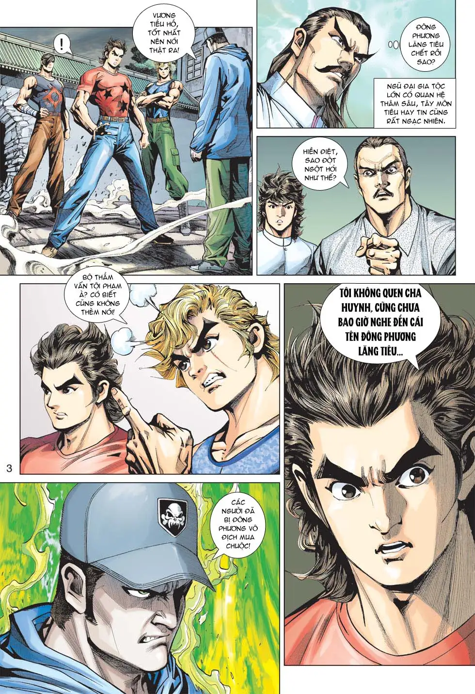 Truyện Tranh Tân Tác Long Hổ Môn trang 4